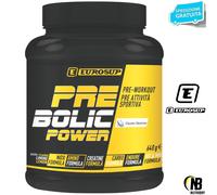 Eurosup - Pre Bolic Power+, 640 g. Pre Work Out con Creatina e Bcaa