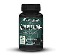 EUROSUP QUERCETINA+ - 60 compresse da 200 mg di quercetina - Supporta le naturali difese immunitarie dell’organismo - Azione antiossidante - Vegan