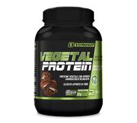 EUROSUP VEGETAL PROTEIN - Proteine Vegetali Pisello e Girasole | Con Bromelina, Fibre, Vitamine B6 e B12 | Supporto Massa Muscolare | Ottima Solubilità e Gusto | VeganOK | 900g - Cioccolato