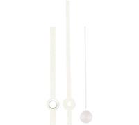 EUROTIME 195765 Kit lancette Standard Alluminio Bianco Rotondo