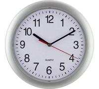 EUROTIME 22222 Quarzo Orologio da parete 25 cm x 25 cm Argento