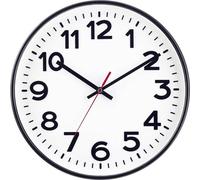 EUROTIME 53820-05 Radiocontrollato Orologio da parete 30 cm Nero