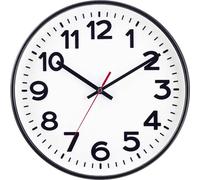 EUROTIME 53820-05 Radiocontrollato Orologio da parete 30 cm Nero