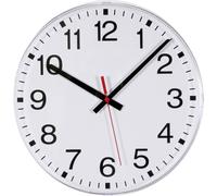 EUROTIME 55000 Radiocontrollato Orologio da parete 300 mm Bianco