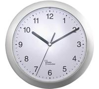 EUROTIME 56787 Radiocontrollato Orologio da parete 25 cm x 38 mm Argento