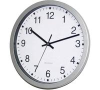 EUROTIME 56831-07 Radiocontrollato Orologio da parete 30 cm x 4.3 cm Argento