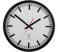EUROTIME 56862 Radiocontrollato Orologio da parete 40 cm Nero