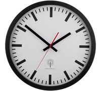 EUROTIME 56862 Radiocontrollato Orologio da parete 40 cm Nero