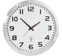 EUROTIME 56863 Funk-Wanduhr Jumbo (Ø) 50 cm Aluminium