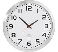 EUROTIME 56863 Funk-Wanduhr Jumbo (Ø) 50 cm Aluminium