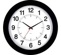 EUROTIME 80514-05 Quarzo Orologio da parete 30.5 cm Nero