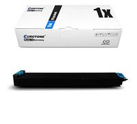 Eurotone 1x XXL Cyan Toner per Sharp MX 2630 3050 3060 3070 3550 3560 3570 4050 4060 4070 5050 5050 5070 6050 6050 6070 sostituito MX-61GTCA