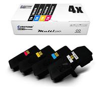 Eurotone 4x Toner nel set compatibile per Triumph-Adler P-C2155w PC2155 w sostituito PK-5016 CMYK