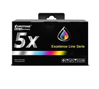 Eurotone 5 cartucce compatibili per Epson WP4530 WP4533 WP4535 WP4540 WP4545 WP4590 WP4595 sostituisce T7021-24 CMYK OfficePro Edition