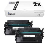 Eurotone Canon 056a 056 Toner compatibile per Canon 056 056L per I-Sensys LBP320 LBP325dn LBP325x MF540 MF542x MF543x LBP 325dn LBP 325x MF 542x MF 543x Stampanti (Confezione da 2 pezzi) Nero