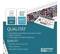 Eurotone Cartuccia di ricambio compatibile per Canon Pixma G3500 G3501 G3510 G3515 G4400 G4411 G4500 G4510 G4511 G4515 sostituisce GI-590 1604C001 Ciano