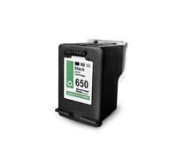 Eurotone Cartuccia d'inchiostro compatibile con HP 650 DeskJet Ink Advantage 2640 Series sostituisce 650 BK nero nero