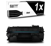 Eurotone Toner compatibile per HP Laserjet Professional P2011 P2012 P2013 P2014 P2015 sostituisce Q7553A 53A