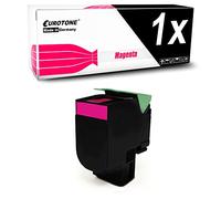 Eurotone Toner XXL compatibile con Lexmark CS310 CS410 CS510 sostituisce 70C2HM0 702H