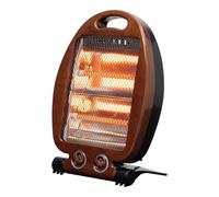 EUROtops Stufa a infrarossi 400/800 W, silenziosa, riscaldamento rapido profondo, timer, pieghevole, sicuro, per casa e ufficio