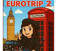 EUROTRIP 2: Livro para colorir educativo e criativo com desenhos de viagens pela Europa