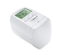 Eurotronic 700018 Termostato per radiatori Comet DECT, risparmio fino al 30% sui costi di riscaldamento con AVM FRITZ Box compatibile, termostato per riscaldamento WiFi incl. adattatore + batterie