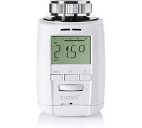 Eurotronic 700083 Termostato per radiatori Comet Plus (termostato programmabile, risparmio sui costi di riscaldamento, accessori per la casa intelligente, termostato per riscaldamento), colore: Bianco