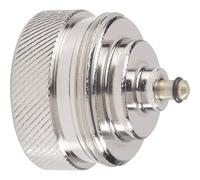 Eurotronic 700107 Markaryd, adattatore metallico per termostati per radiatori (adattatore per valvole per radiatori, lunga durata, accessorio per termostati per radiatori, attacco: M 28 x 1,5 mm)