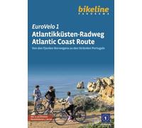 Eurovelo 1 - Atlantikküsten-Radweg Atlantic Coast Route: Von den Fjorden Norwegens zu den Stränden Portugals, 11.150 km, 1:500.000