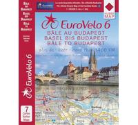 EuroVelo 6 (Basel - Budapest) 1: 100 000: 7 Fahrradkarten in einem Set / Cycle Map Set (7 Maps) 1:100 000: 2