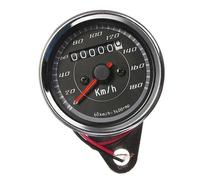 Eurowagens 12V Contachilometri Multifunzione Con LED Blu 0-180 km/h