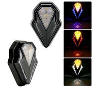 Eurowagens 12V Luci Indicatori Di Direzione Moto A LED Doppio Colore Flow