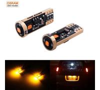 Eurowagens 2 X Lampadina LED 168 W5W T10 501 NO Error 3 SMD Ambra