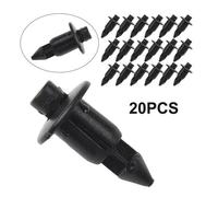Eurowagens 20 X 6mm Rivetto In Plastica Clip Fissaggio Parafango Universale
