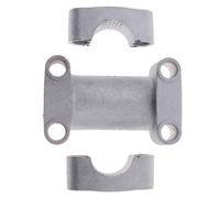 Eurowagens 22mm Foro Universale Supporto Riser Manubrio Moto