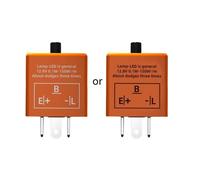 Eurowagens 3 Pin Intermittenza LED Relè 12V Per Indicatori Luce