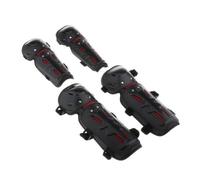Eurowagens 4 Pezzi Protezioni Ginocchio Gomito Moto Dirt Bike