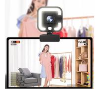 Eurowagens 4K Beauty Cam Webcam Auto Focus 1080p USB Ultra-HD Live