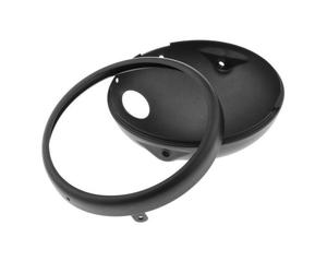 Eurowagens 7" Alloggiamento Faro Moto Con Supporto E Staffa Di Montaggio