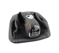 Eurowagens 7701112863N Copertura Cuffia Leva Cambio 5 6 Marce in Pelle Per SKODA