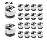 Eurowagens 77011315087N Copertura Vite Ruota Argento Elettroplaccato