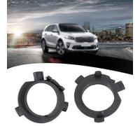 Eurowagens Adapter Base Faro H7 ABS Nero Accessori Auto Ricambio