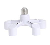 Eurowagens Adattatore Portalampada LED 5 In 1 E27 - E27 Splitter