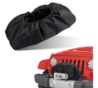 Eurowagens Copertura Verricello Auto 900D Oxford Nera Resistente Antipolvere