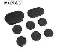 Eurowagens Coperture Telaio MT09 Per YAMAHA SP Motore MT09SP 20 Nero
