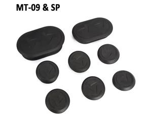 Eurowagens Coperture Telaio MT09 Per YAMAHA SP Motore MT09SP 20 Nero
