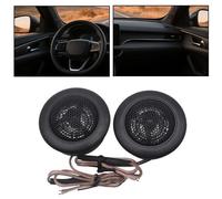 Eurowagens Coppia Altoparlanti Tweeter In-Car 120W 4Ω Impedenza Design Compatto