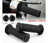 Eurowagens Coppia Manopole In Gomma Per Manubrio Moto 22MM 7/8 L & R