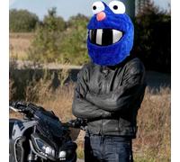 Eurowagens Copricasco Moto Copertura Protettiva Blu Outfit Caldo