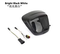Eurowagens Fanale Posteriore Stop Luci Freno Moto Nero Bianco
